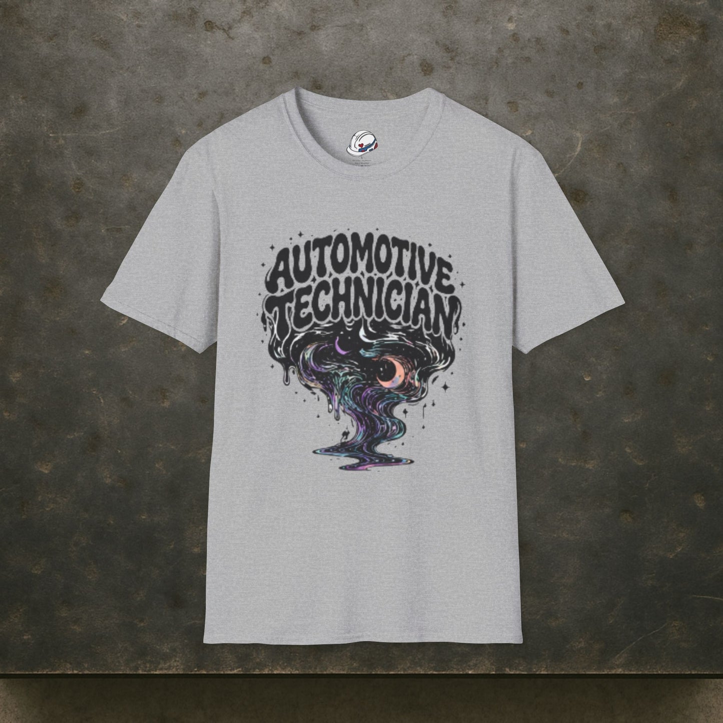 Automotive Technician T-Shirt, Mechanic Cosmic T-Shirt