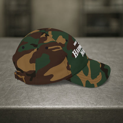 Built to Back Hardworking Man, Embroidered Hat For Spouse