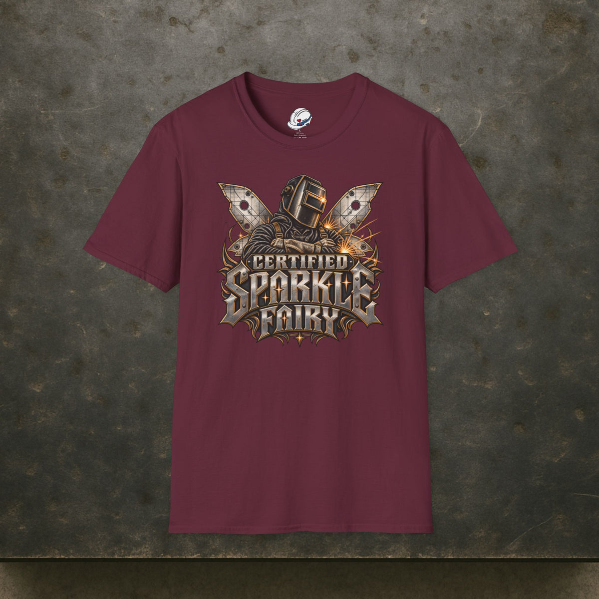 Certified Sparkle Fairy, Welder Men’s T-Shirt