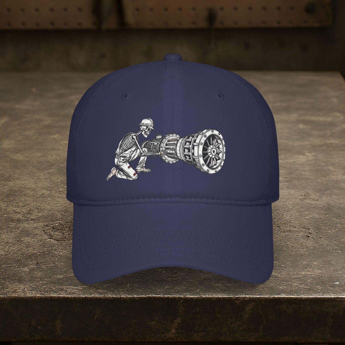 Machinery Install hat, Skeleton Millwright cap
