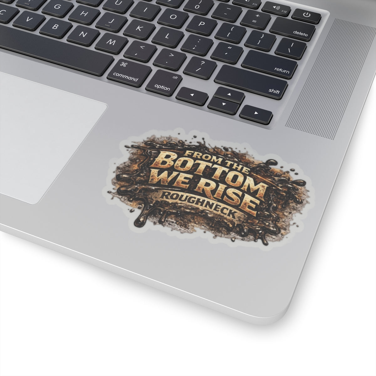 From the Bottom We Rise Sticker, Roughneck Hardhat Stickers