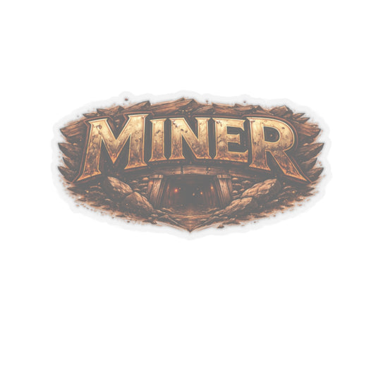 Miner Sticker, Mining Pride Hardhat Stickers