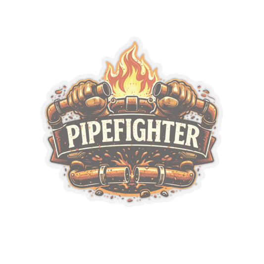 Pipefighter sticker, Pipefitter hard hat stickers