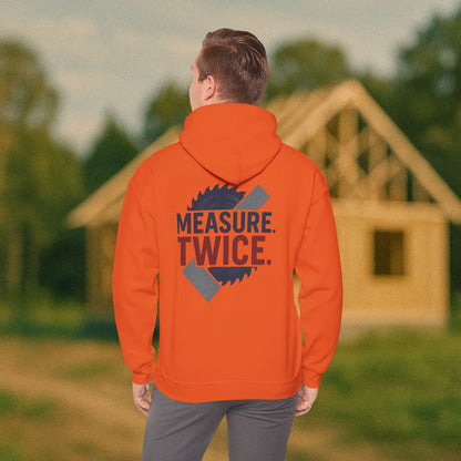 “Measure Twice” Hoodie, Carpenter Sweater