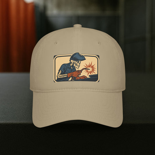 Skeleton Welder Torch Work Hat, Welding Trade Cap