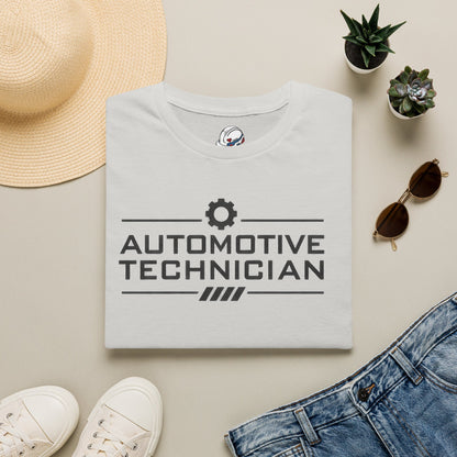 Industrial Badge Automotive Technician T-Shirt, Auto Mechanic T-Shirt