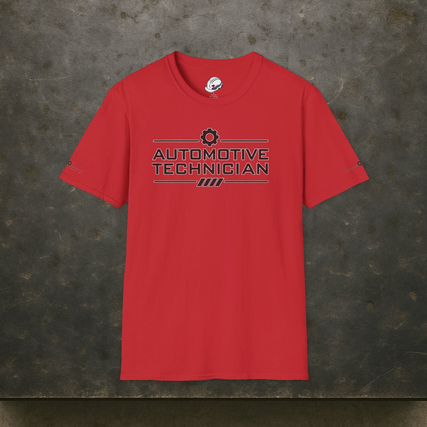 Industrial Badge Automotive Technician T-Shirt, Auto Mechanic T-Shirt