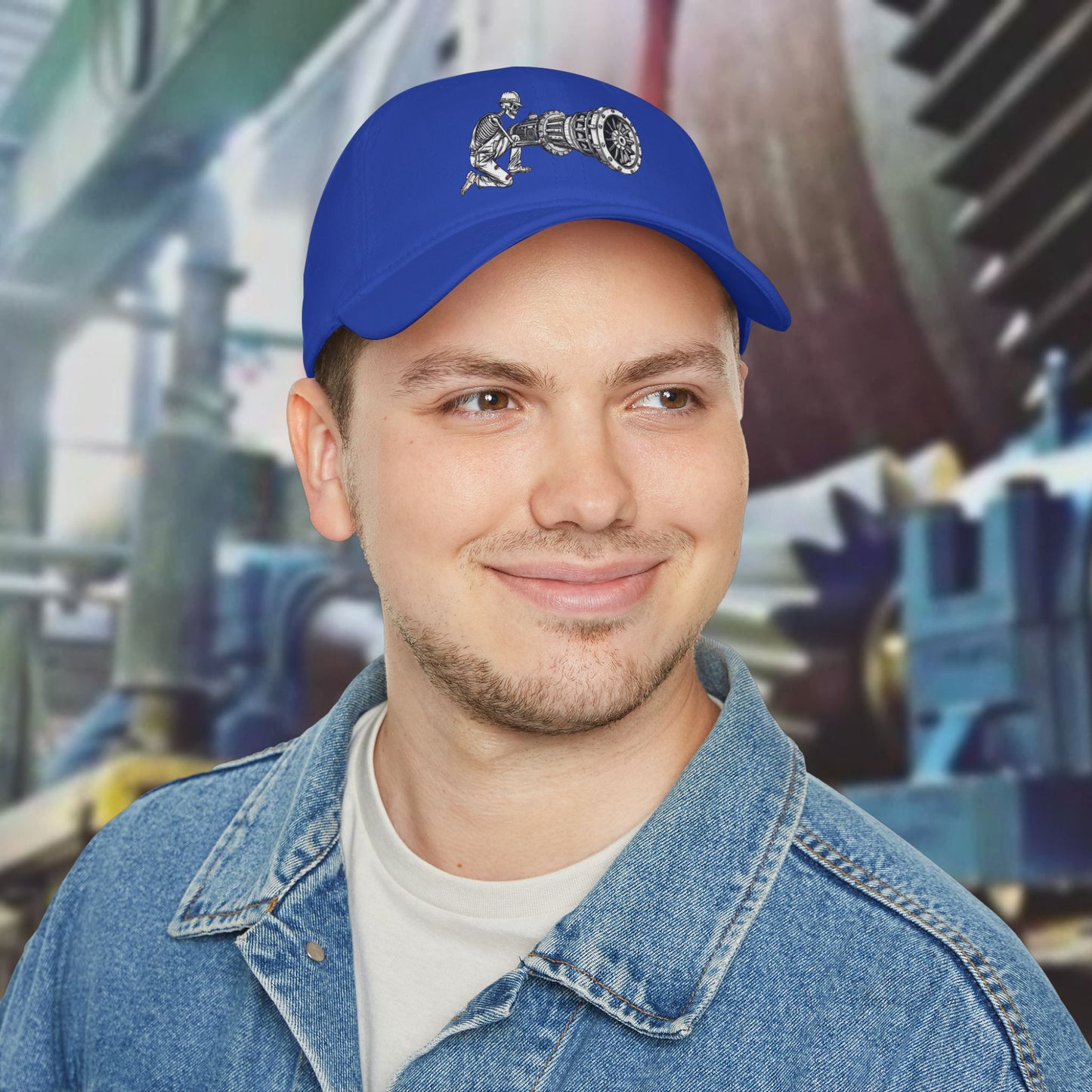 Machinery Install hat, Skeleton Millwright cap