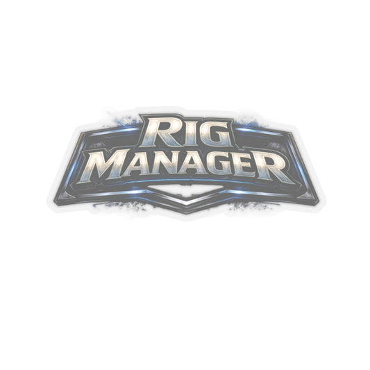 Rig Manager Sticker, Toolpush Hardhat Stickers
