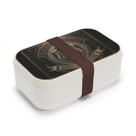 Don't Touch My Lunch' Lunch Box, Railroader Funny Food Storage