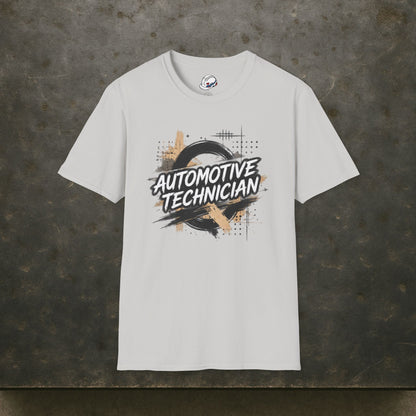 Automotive Technician T-Shirt, Distressed Auto Mechanic T-Shirt