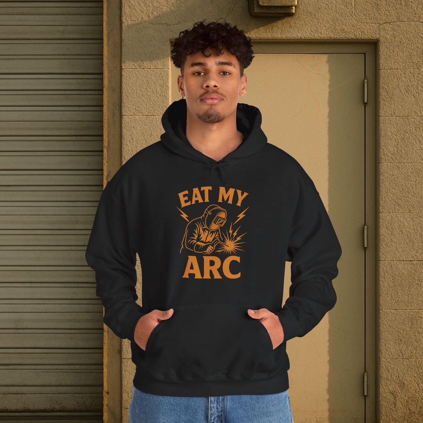 'Eat My Arc' Men's Hoodie, Funny Sweater