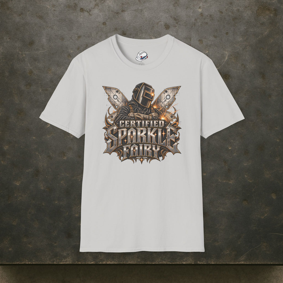 Certified Sparkle Fairy, Welder Men’s T-Shirt