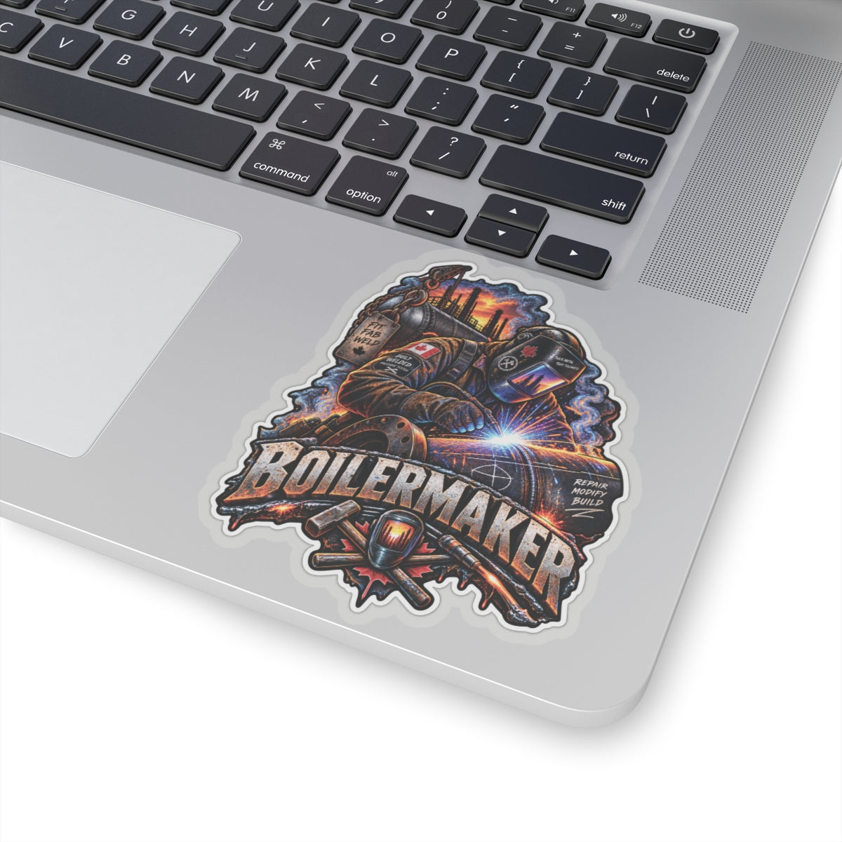 Boilermaker Sticker, Industrial Welding Hardhat Sticker