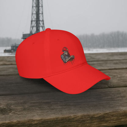 Skeleton Oilfield Worker Visual hat, General Oil cap