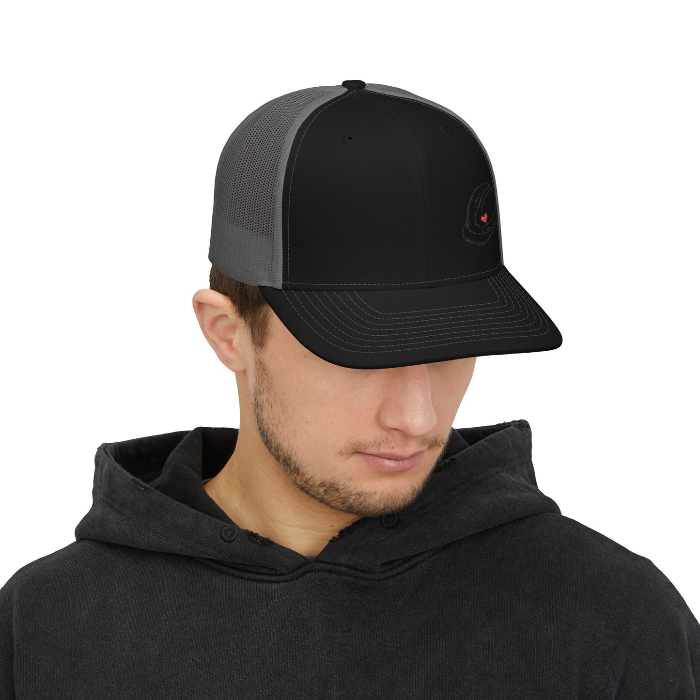 Hard Hat Heart Hat, Blue Collar Pride Hat