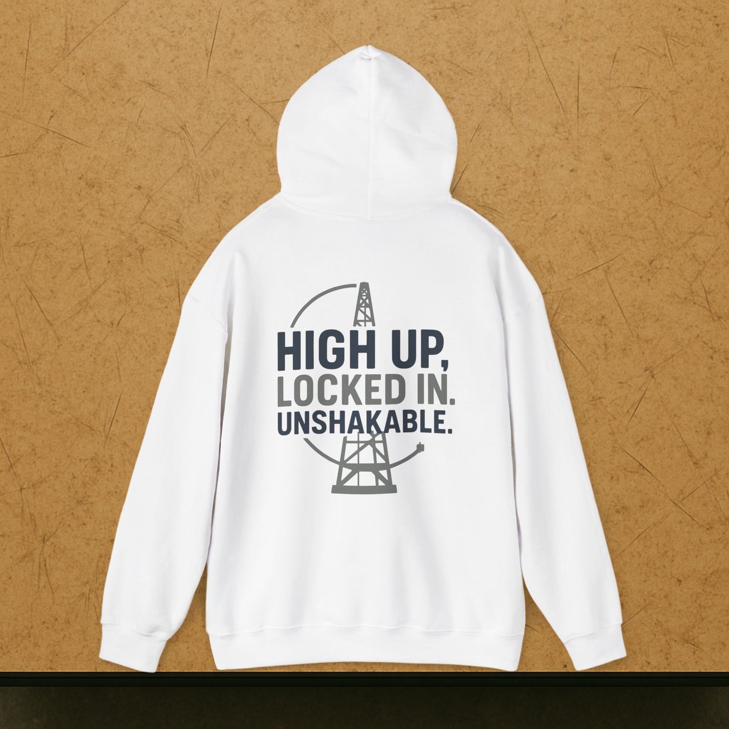 “High Up Locked In Unshakable” Hoodie, Derrickhand Sweater