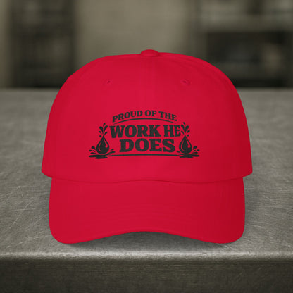 Proud of the Work He Does Hat, Oilfield Wife Pride Cap