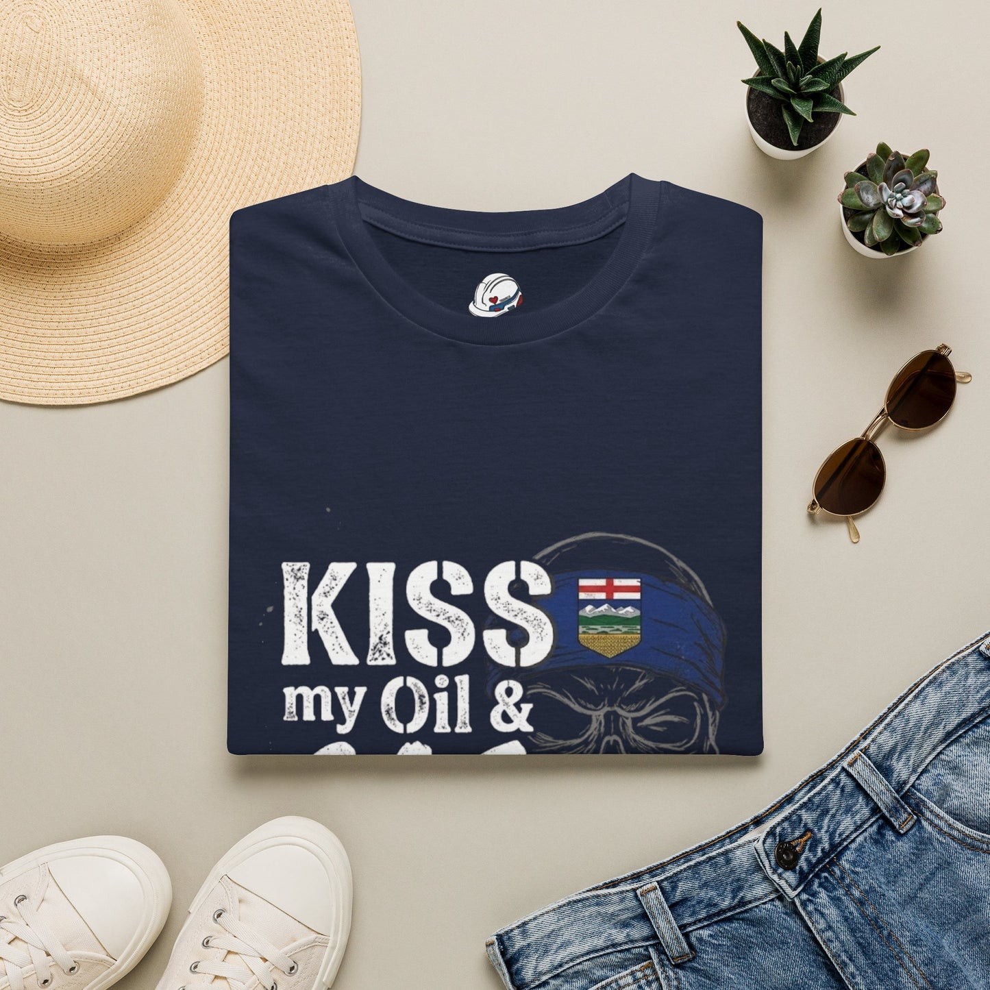 “Kiss My Oil & Gas Ass” Sweater, Oil & Gas Funny T-shirt
