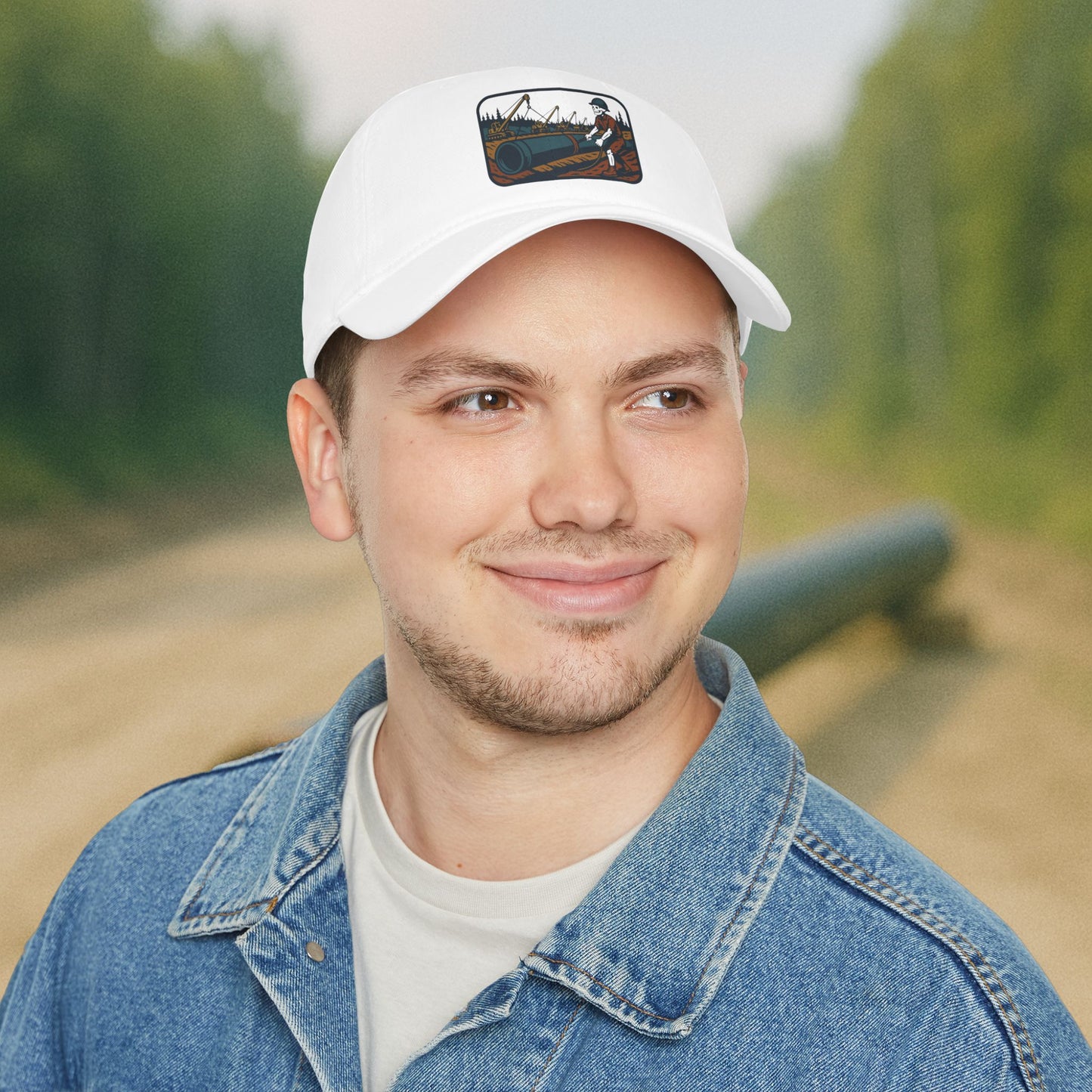 Pipeline Linework Hat, Skeleton Pipeliner Cap