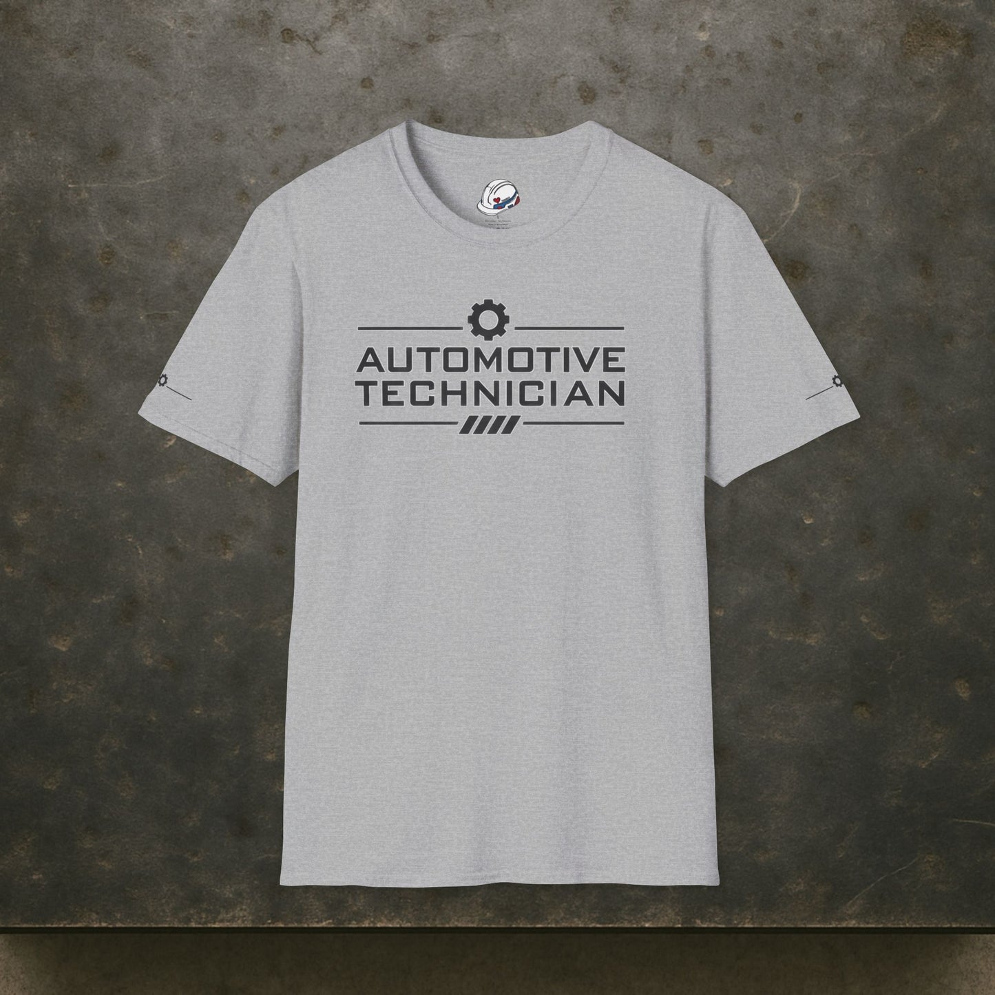 Industrial Badge Automotive Technician T-Shirt, Auto Mechanic T-Shirt