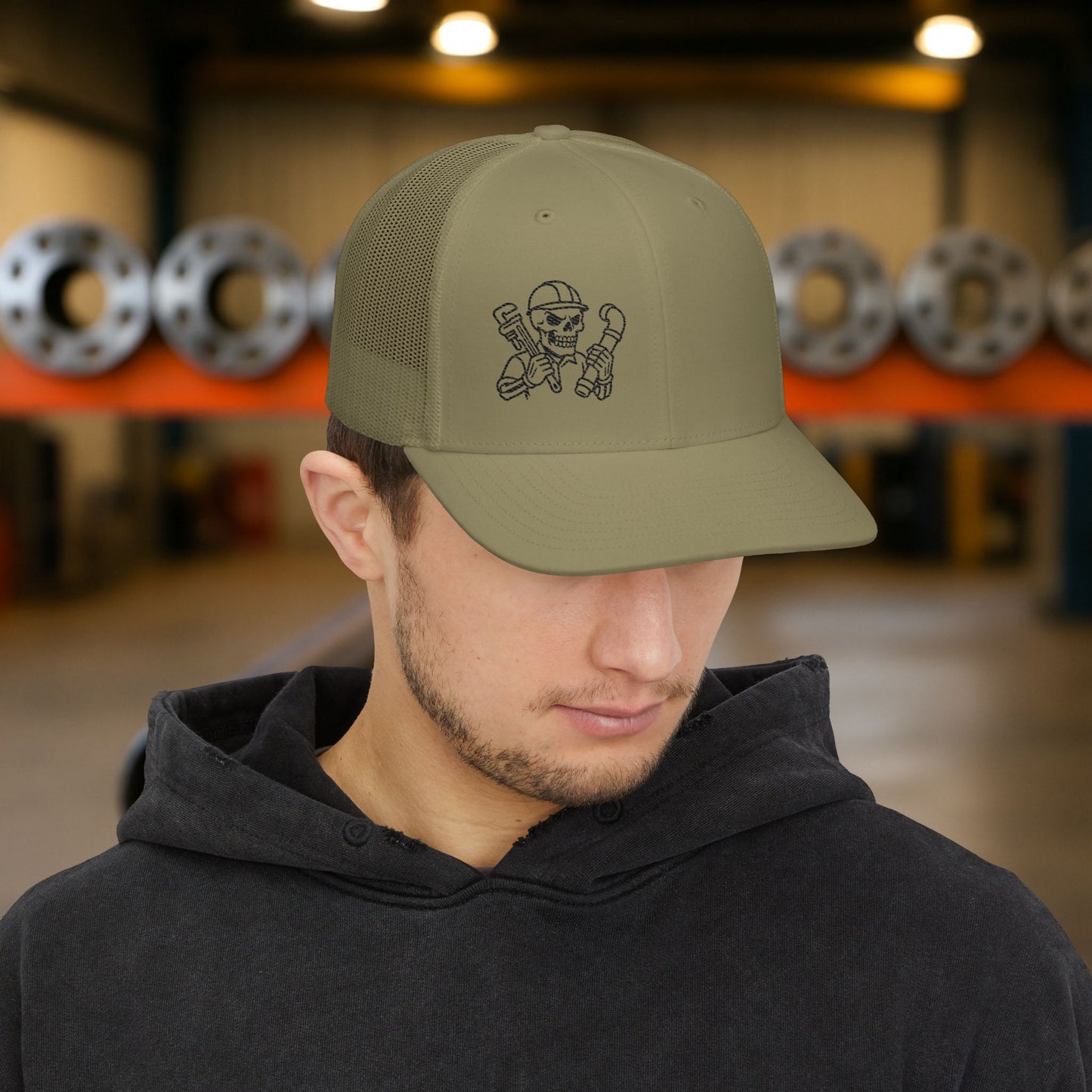 Visual Pipefitter Trade Design hat, Pipe fitter cap