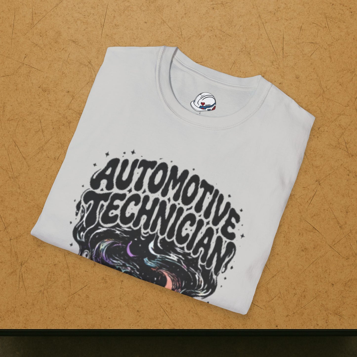 Automotive Technician T-Shirt, Mechanic Cosmic T-Shirt