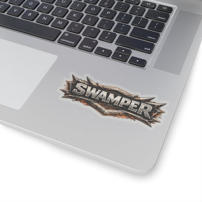 Swamper Sticker, Swamping Pride Hardhat Stickers