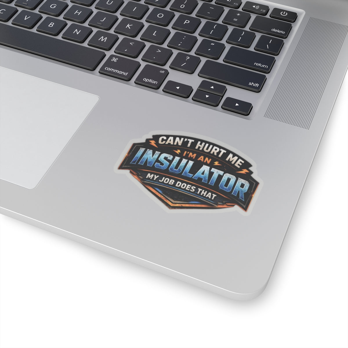 Can’t Hurt Me I’m an Insulator My Job Does That Sticker, Insulator Hardhat Stickers