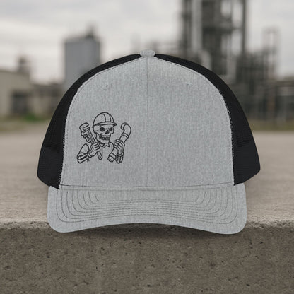 Visual Pipefitter Trade Design hat, Pipe fitter cap