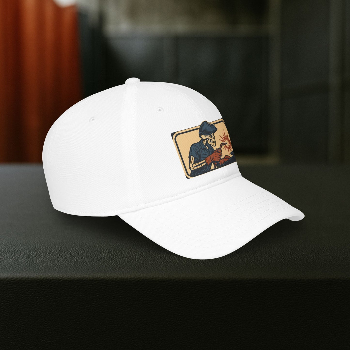 Skeleton Welder Torch Work Hat, Welding Trade Cap