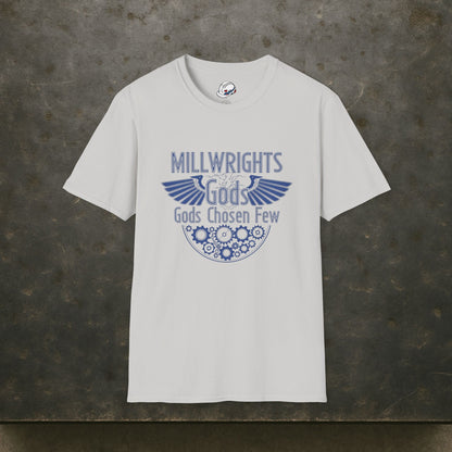 Millwrights Gods Chosen Few Men's Blueprint Graphic T-Shirt