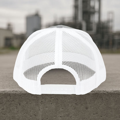 Visual Skeleton Embroidered Pipefitter hat, Pipe fitter cap