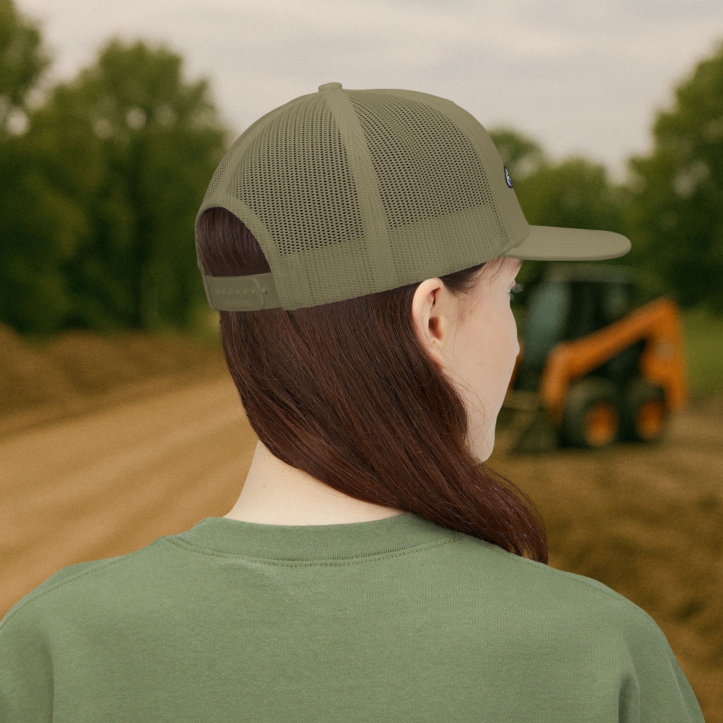 Equipment Operator Skeleton hat, Equipment Operator embroidered cap