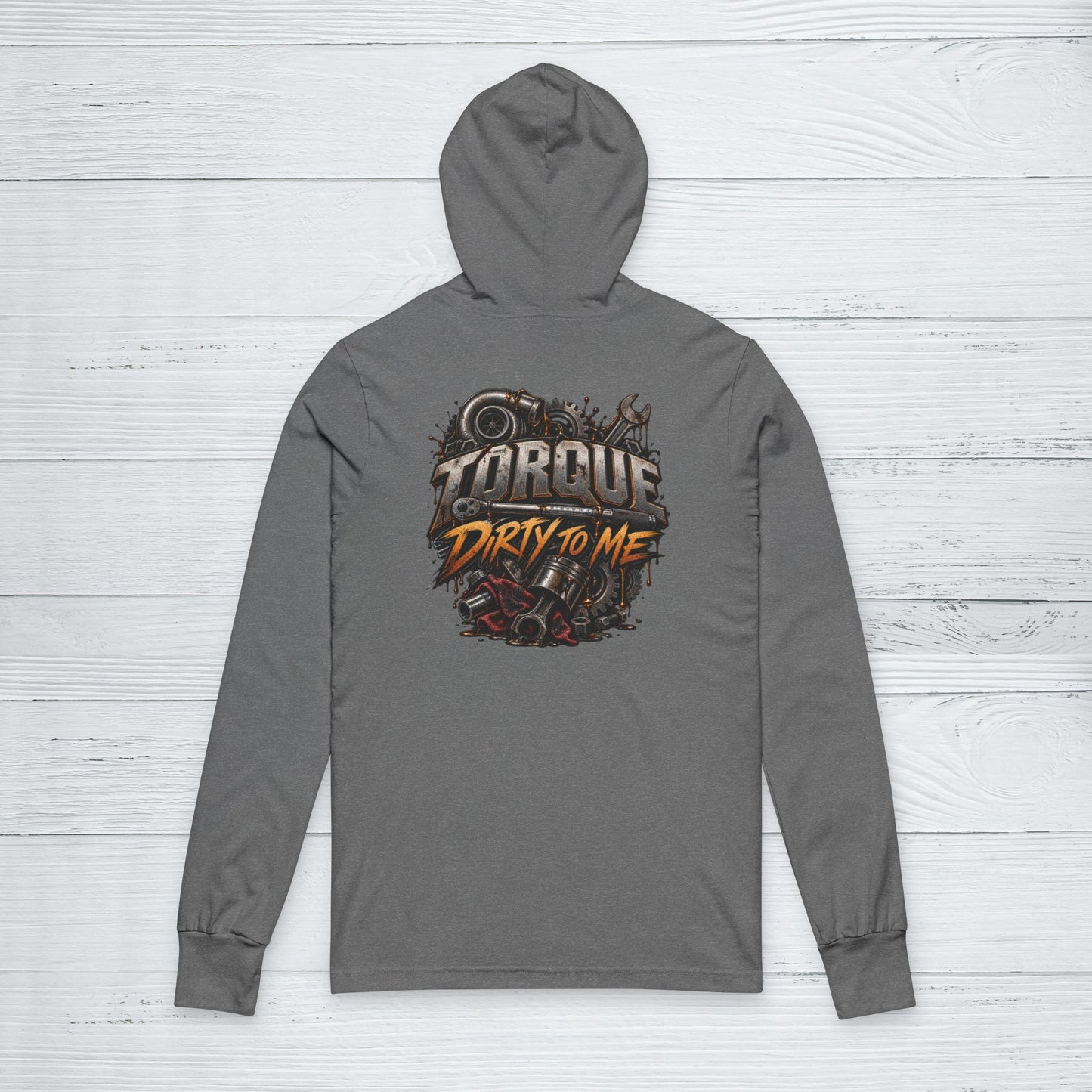 “Torque Dirty” Sweater, Automotive Technician Motivational Hoodie
