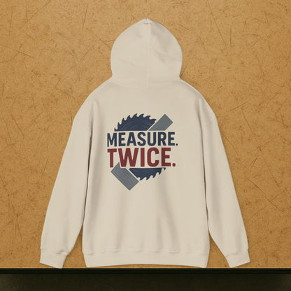 “Measure Twice” Hoodie, Carpenter Sweater