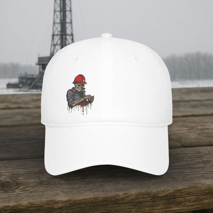 Skeleton Oilfield Worker Visual hat, General Oil cap