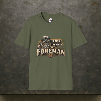 The Man. The Myth. The Foreman Mechanical Anatomy Men’s T-Shirt
