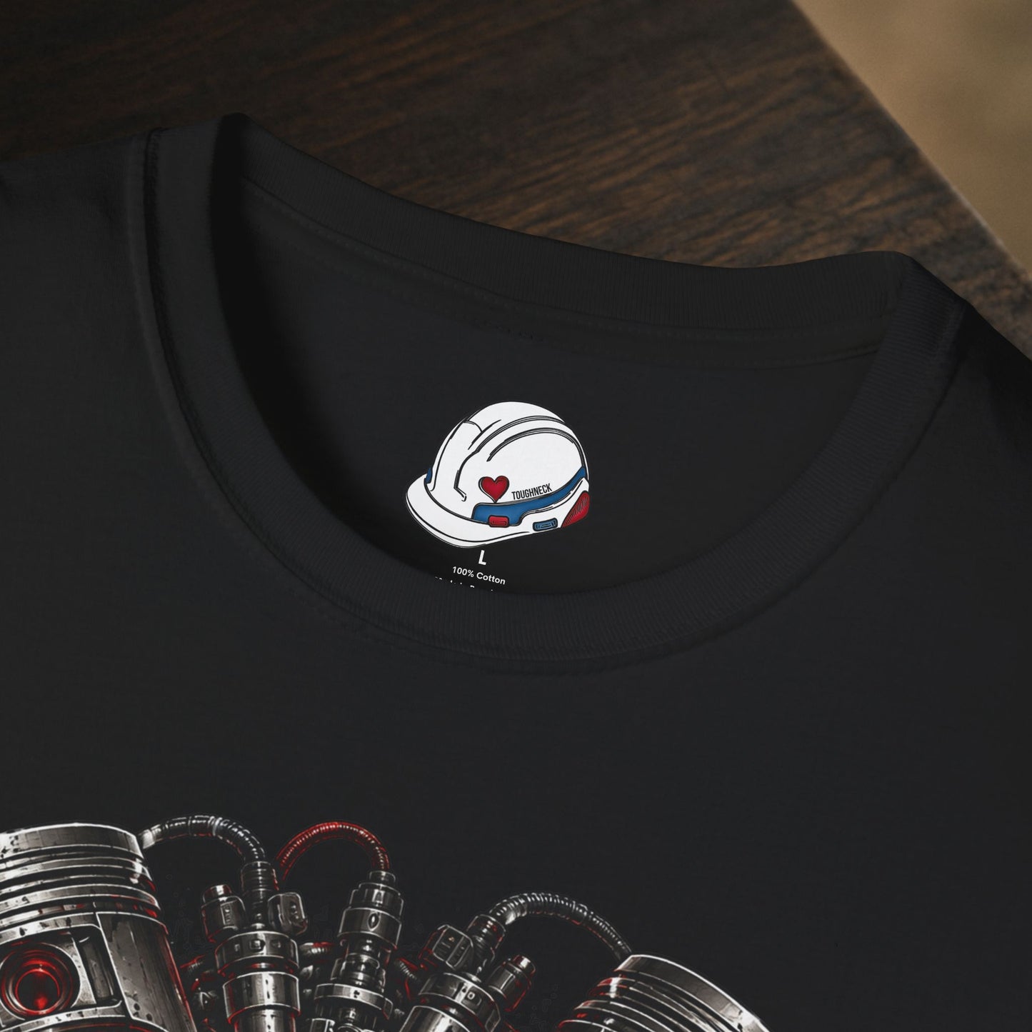 Turbocharged Engine Heart T-Shirt, Automotive Technician T-Shirt