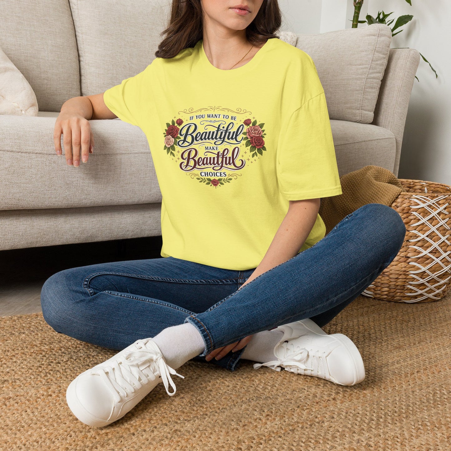“Make Beautiful Choices” T-Shirt, Beautiful Choices motivational t-shirt