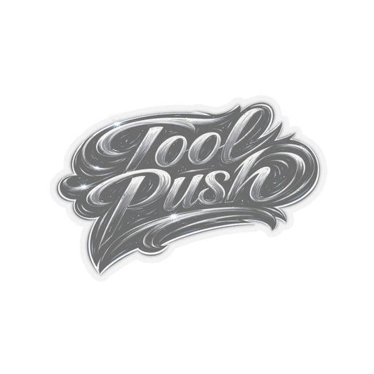 Toolpush Sticker, Rig Manager Pride Hardhat Stickers