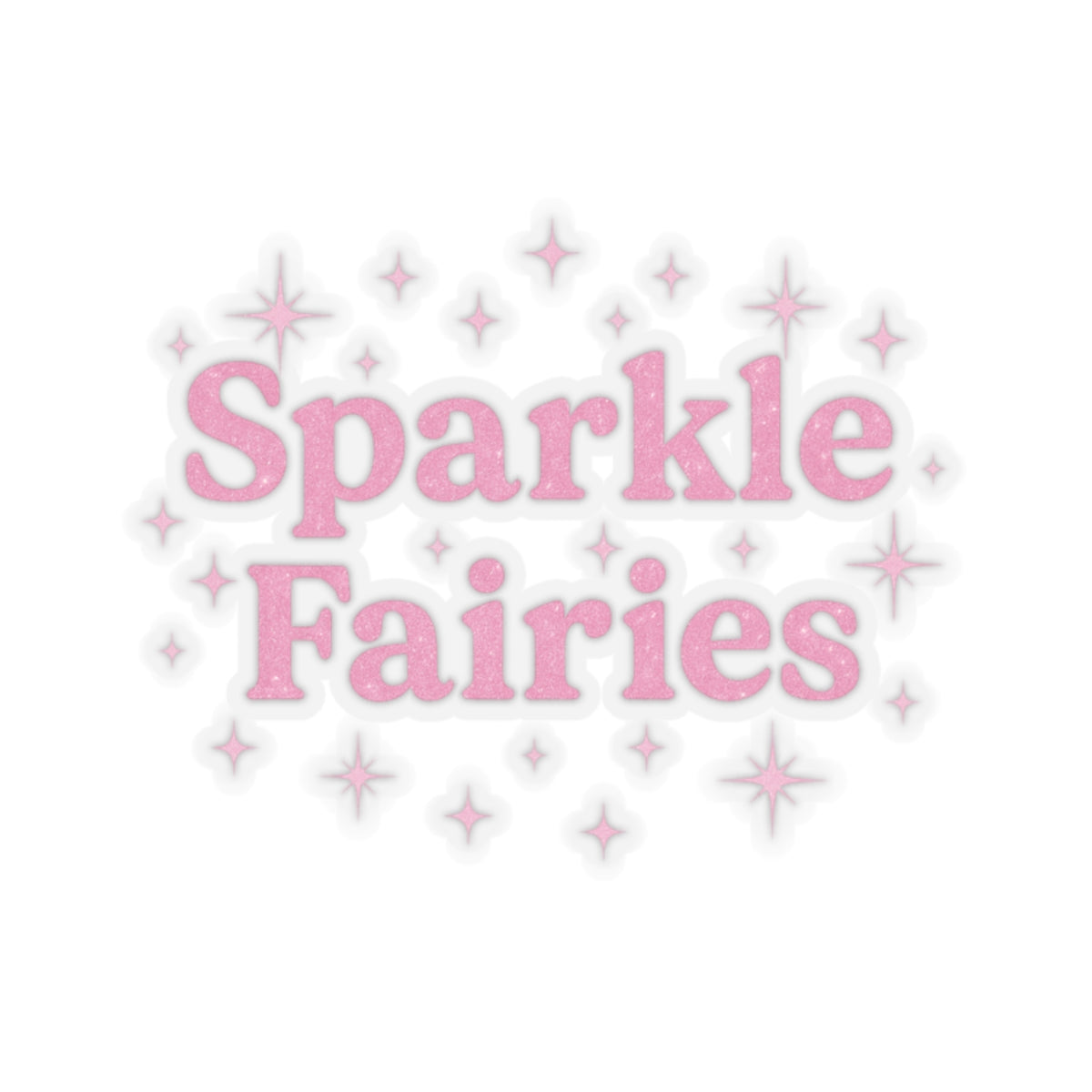 Nature’s Sparkle Fairies Sticker, hardhat stickers