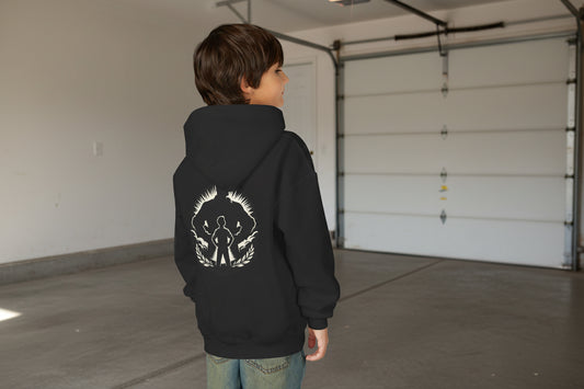 Blue Collar Raised Kid Sweater, Trades Family Pride Hoodie