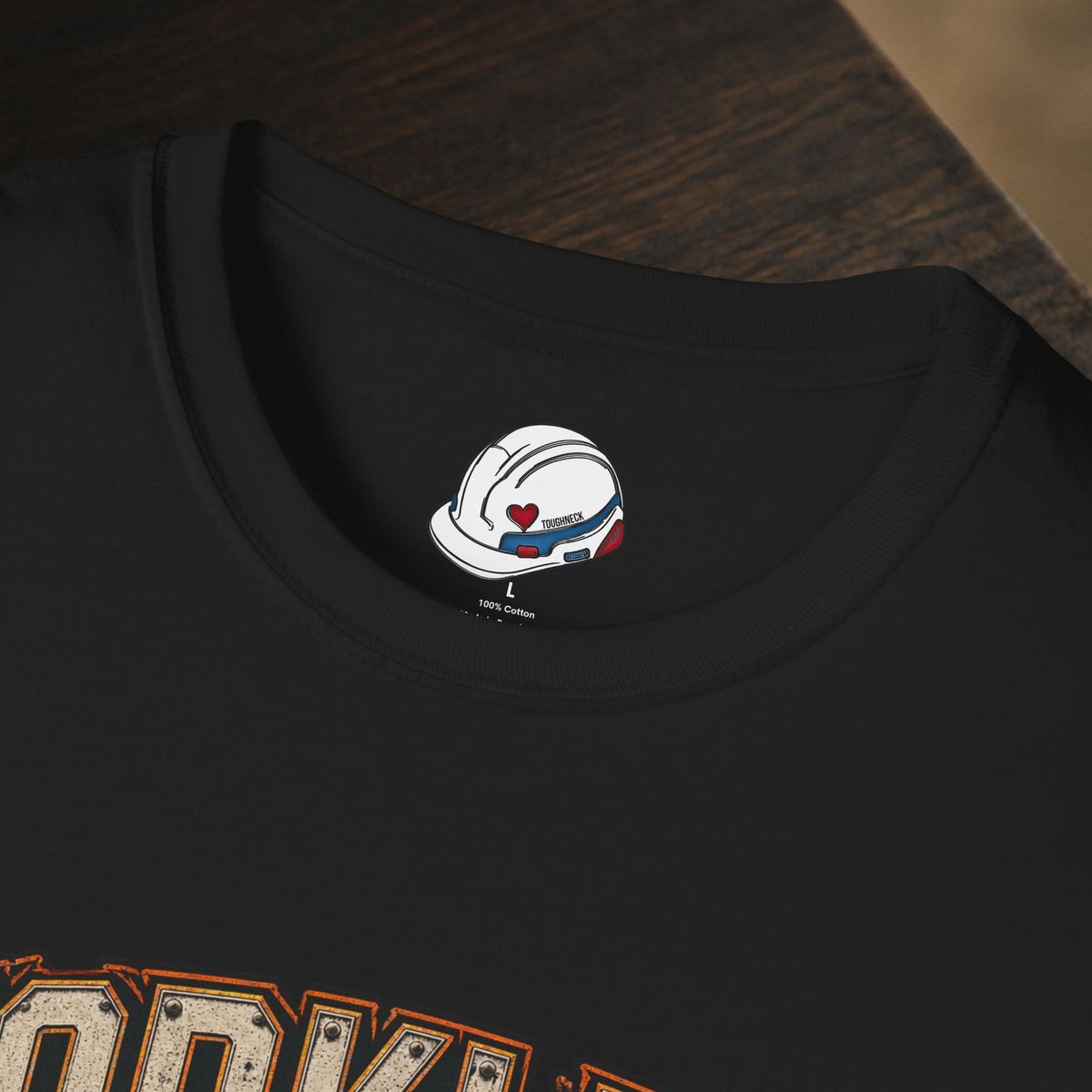 Forklift Operator Chained Industrial Forklift Badge T-Shirt