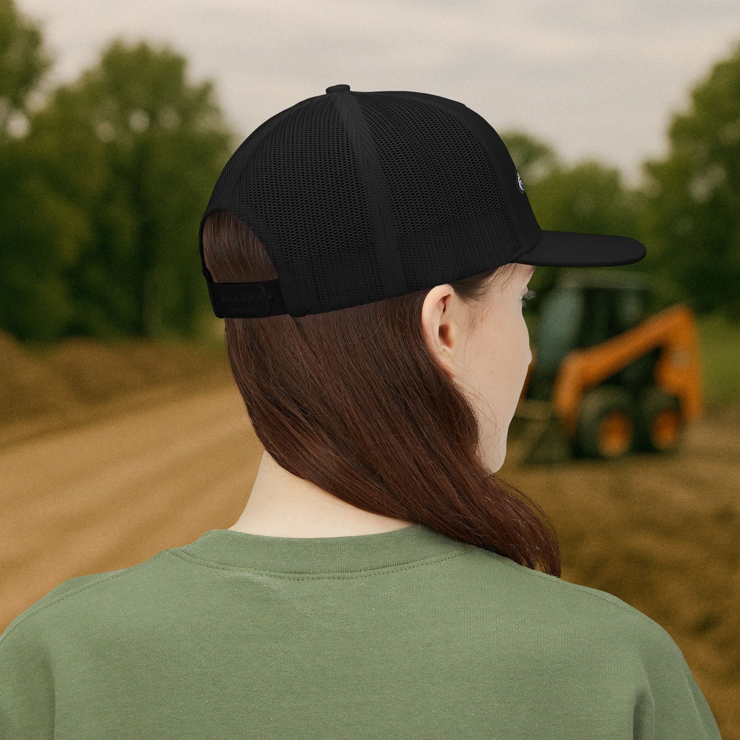 Equipment Operator Skeleton hat, Equipment Operator embroidered cap