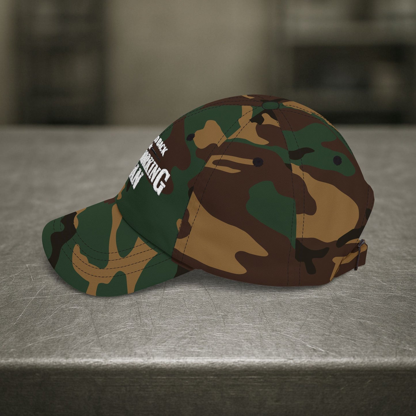 Built to Back Hardworking Man, Embroidered Hat For Spouse