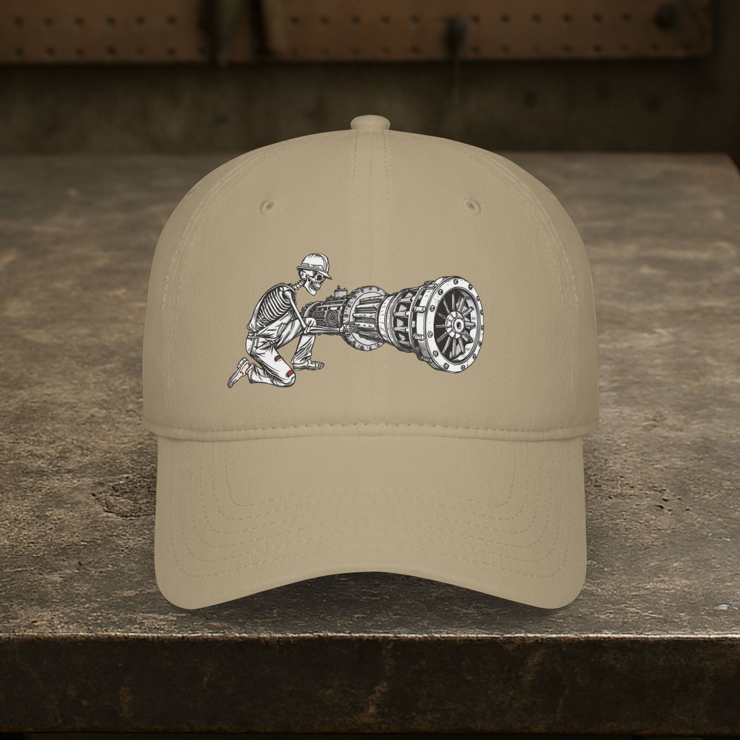 Machinery Install hat, Skeleton Millwright cap