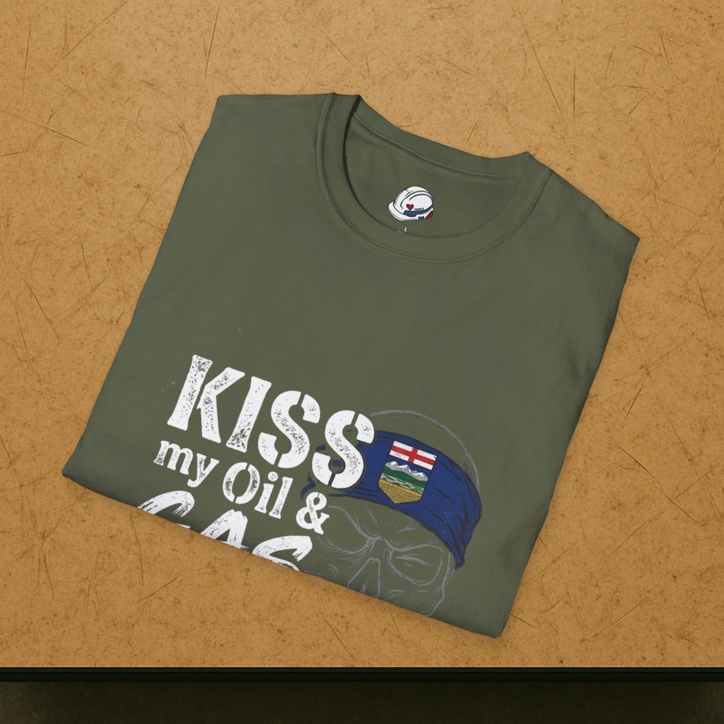 “Kiss My Oil & Gas Ass” Sweater, Oil & Gas Funny T-shirt
