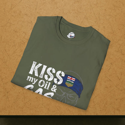 “Kiss My Oil & Gas Ass” Sweater, Oil & Gas Funny T-shirt