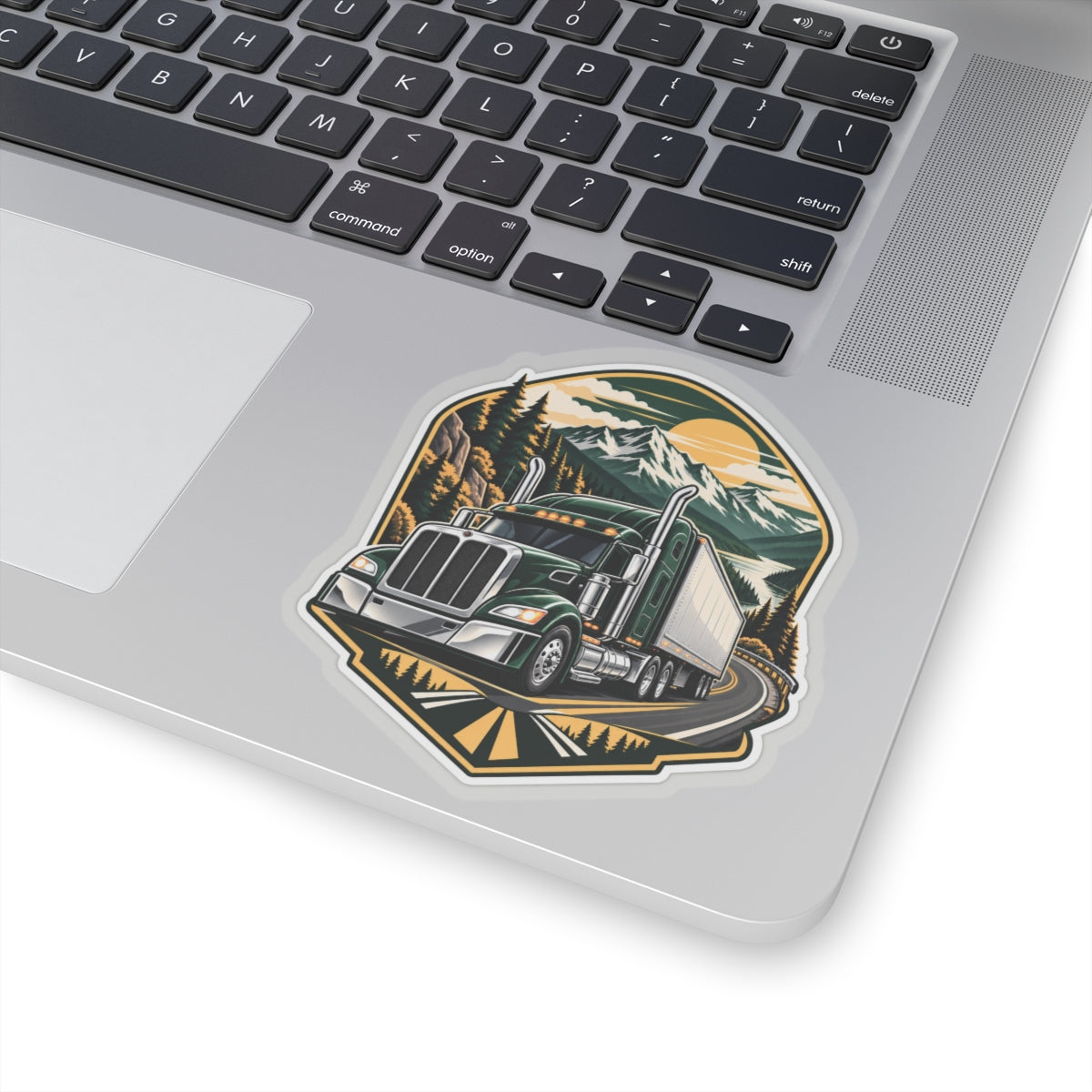 Mountain Haul Semi Sticker, Truck Driver Sticker